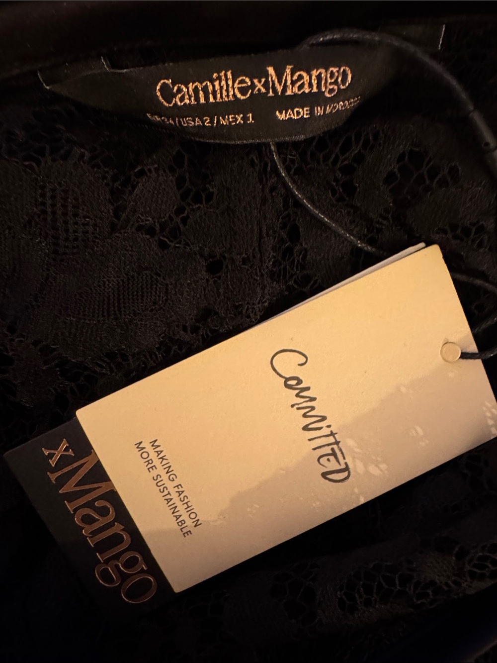 Camille x Mango - Lace Pant - Picture 7 of 7